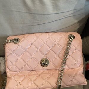 Kate Spade Blush Quilted Shoulder Bag BRAND NEW ROSE SMOKE